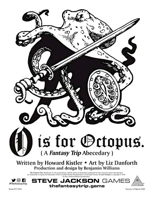O is for Octopus cover